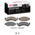 DFC 5000 Advanced Semi-Metallic Front Brake Pads and Hardware Kit, American Motors Hornet 1972-1980
