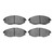 DFC 5000 Advanced Ceramic Front Brake Pads, Chevrolet Epica (USA/Canada) 2004-2010