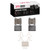 DFC 5000 Advanced Low-Metallic Front Brake Pads and Hardware Kit, Mercedes-Benz 230S 1963-1976
