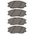 DFC 04-06 Hyundai XG350 Front 5000 Advanced Ceramic Brake Pads