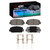 DFC 17-25 Acura ADX Front 4000 HybriDynamic Brake Pads and Hardware Kit
