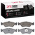 DFC 5000 Advanced Semi-Metallic Rear Brake Pads, Dodge Sprinter 3500 2002-2006