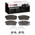 DFC 00-06 Infiniti I30 Rear 5000 Advanced Ceramic Brake Pads and Hardware Kit