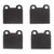 DFC 5000 Advanced Low-Metallic Front/Rear Brake Pads, BMW 3.0CS / 1963-1987