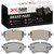 DFC 5000 Advanced Ceramic Rear Brake Pads, Audi Q5 (USA/Canada) Except Hybrid 2020-2025