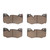 DFC 5000 Advanced Ceramic Front Brake Pads, Cadillac CT5 2020-2025