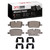 DFC 19-25 Buick Enclave Rear 5000 Advanced Ceramic Brake Pads and Hardware Kit