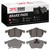 DFC 97-10 Saab 900 Front 5000 Advanced Low Metallic Brake Pads