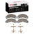 DFC 5000 Advanced Low-Metallic Front Brake Pads and Hardware Kit, Tesla Model X 2021-2025