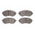 DFC 5000 Advanced Low-Metallic Front Brake Pads, Audi Q4 e-tron 2021-2025