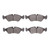 DFC 5000 Advanced Semi-Metallic Front Brake Pads, Daewoo Lanos 1999-2002
