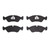 DFC 5000 Advanced Semi-Metallic Front Brake Pads, Daewoo Lanos 1999-2002