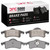 DFC 5000 Advanced Semi-Metallic Rear Brake Pads, Jeep Grand Cherokee 1999-2004