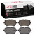 DFC 5000 Advanced Ceramic Rear Brake Pads, Audi Q7 2020-2025
