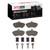 DFC 5000 Advanced Low-Metallic Front Brake Pads and Hardware Kit, Audi 90 1980-1996