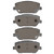 DFC 5000 Advanced Ceramic Front Brake Pads, Hyundai Santa Fe 2019-2020