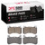 DFC 5000 Advanced Ceramic Front Brake Pads, Land Rover Defender 110 2018-2024