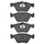DFC 5000 Advanced Low-Metallic Front Brake Pads, Chrysler Crossfire 1996-2008