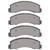 DFC 10-21 Ford F-150 RWD Front 5000 Advanced Ceramic Brake Pads