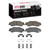 DFC 5000 Advanced Ceramic Rear Brake Pads and Hardware Kit, Chevrolet S10 1997-2005