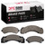 DFC 5000 Advanced Semi-Metallic Front/Rear Brake Pads, Chevrolet C3500HD / 1973-2012