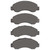 DFC 5000 Advanced Semi-Metallic Front Brake Pads, UD UD 1400 1994-2010