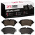 DFC 16-20 Audi A6 Quattro Rear 5000 Advanced Ceramic Brake Pads