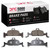 DFC 5000 Advanced Ceramic Front Brake Pads, Audi Q5 (USA/Canada) Except Hybrid 2016-2025