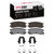 DFC 5000 Advanced Ceramic Rear Brake Pads and Hardware Kit, Buick Rendezvous 1997-2010