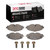DFC 5000 Advanced Ceramic Front Brake Pads and Hardware Kit, Audi TT Quattro 2015-2025