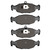 DFC 5000 Advanced Low-Metallic Front/Rear Brake Pads, Aston Martin DB7 / 1994-2010