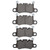 DFC 15-24 Bentley Continental Rear 5000 Advanced Low Metallic Brake Pads