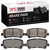 DFC 5000 Advanced Ceramic Rear Brake Pads, Acura MDX 2007-2025
