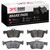 DFC 5000 Advanced Ceramic Rear Brake Pads, Ford Fusion 2013-2024