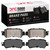 DFC 5000 Advanced Ceramic Rear Brake Pads, Mazda CX-3 2013-2018