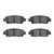 DFC 95-99 Toyota Avalon Rear 5000 Advanced Ceramic Brake Pads