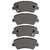 DFC 5000 Advanced Ceramic Front Brake Pads, Hyundai HB20 Sedan 2010-2024