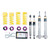 KW V3 Coilover Kit 3522500T Mercedes 190 2.3L 16V / 2.5 16V