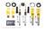 KW DDC ECU Coilover Kit 39087002 Tesla Model S P90D AWD