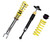 KW V1 Coilover Kit 102100BK Audi A4 B9 w/o EDC 48.5mm