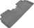 3D MAXpider 2006-2011 Honda Civic Sedan Kagu 2nd Row Floormats - Gray