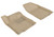3D MAXpider Kagu 1st Row Tan Floor Mat Set, Nissan Altima Sedan 2013-2013