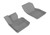 3D MAXpider Kagu 1st Row Gray Floor Mat Set, Mini Hardtop 2-Door/Convertible 2014-2019