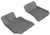 3D MAXpider 2010-2013 Mercedes-Benz E-Class W212 Kagu 1st Row Floormat - Gray