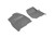 3D MAXpider Kagu 1st Row Gray Floor Mat Set, Ford F-250/350/450 2017-2019