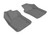 3D MAXpider Kagu 1st Row Gray Floor Mat Set, Fiat 500/500E 2012-2019