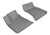3D MAXpider Kagu 1st Row Gray Floor Mat Set, Dodge/Chrysler Charger Rwd/300/300C Rwd 2011-2020