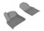 3D MAXpider Kagu 1st Row Gray Floor Mat Set, Audi Q7/Q8 2017-2020