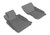 3D MAXpider Kagu 1st Row Gray Floor Mat Set, Infiniti Q70/M37 2011-2019