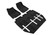 3D MAXpider Elegant Black Floor Mat Set 1st, 2nd & 3rd Row, Tesla Model X Folding 7-Seat 2017-2021